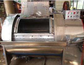 广州市富得100公斤半自动工业洗衣机洗涤机械洗涤设备