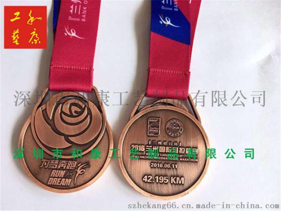哪里可以做异形镂空合金马拉松奖牌，深圳做合金奖牌的厂