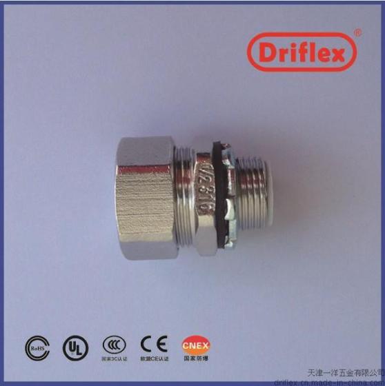 DRIFLEX 不锈钢直头，金属接头，金属软管